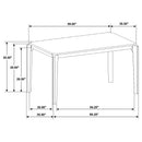 Almonte 7 Pc Dining Set