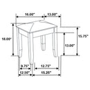 Felicity Vanity Stools
