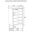 Watson Bedroom Set Grey Oak and Black