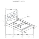 Kendall Panel Bed White