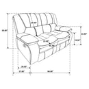 Camila Reclining 3 Pc Set