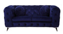 Acme Furniture Atronia Loveseat in Blue 54901