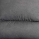 ALCESTER Brown & Gray Sectional w/ Sleeper, Ash
