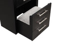 Ashbourne Bedside Vanity Set with Stool Contemporary