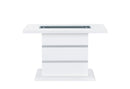 MONACO WHITE CONSOLE TABLE