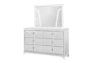ROMO WHITE MIRROR WITH LED