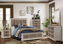Arcadia Dresser in White & Weathered Gray 1677-5