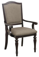 Marston Arm Chair in Dark Cherry (Set of 2) 2615DCA
