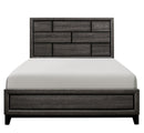 Davi King Panel Bed in Gray 1645K-1EK*