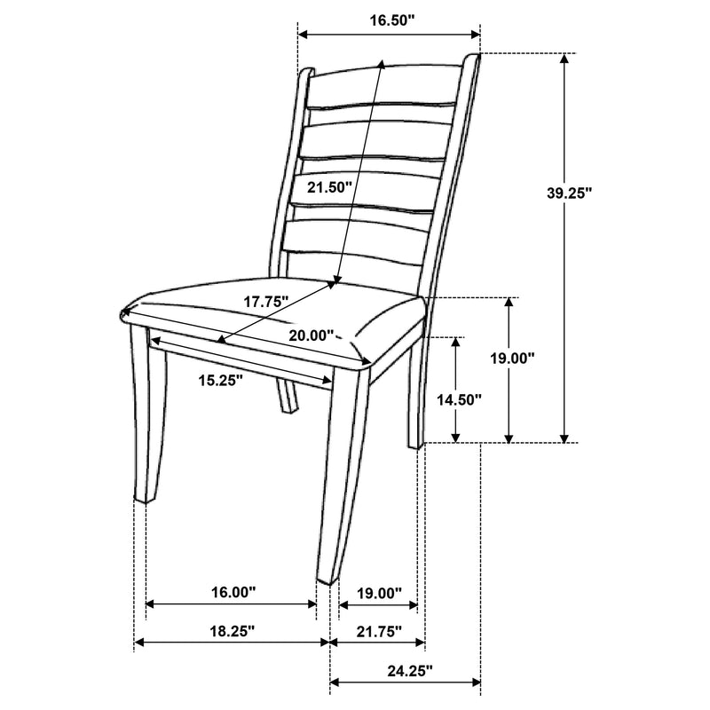 Danvers 5 Pc Dining Set