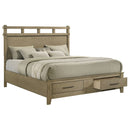 Hazlewood Panel Platform Storage Bed
