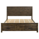 Woodmont Panel Platform Storage Bed