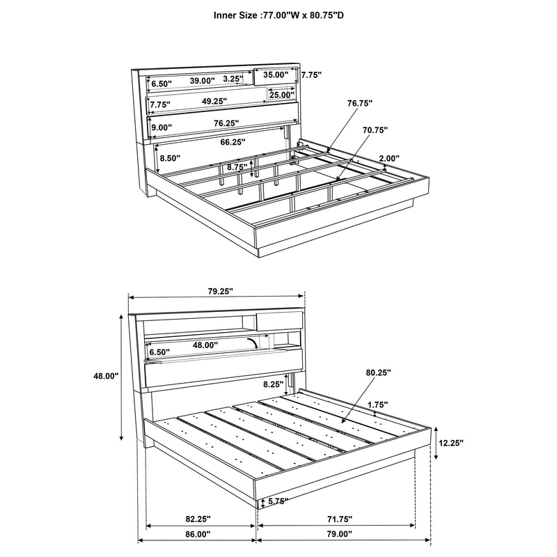 Fenwick 4 Pc Bedroom Set