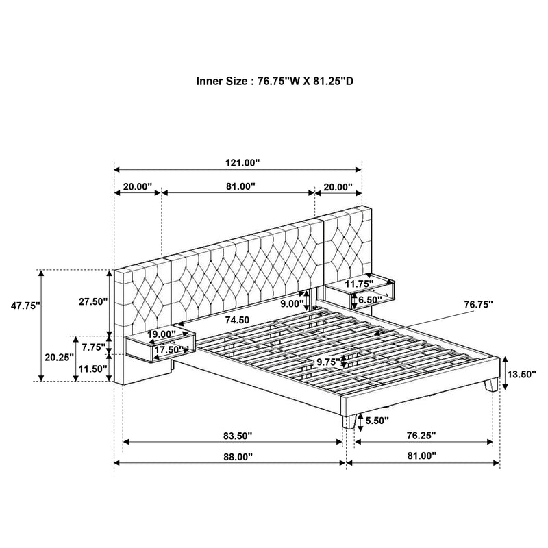 Marley Eastern King Bed