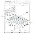 Soledad Panel Platform Storage Bed