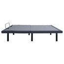 Negan Eastern King, E.King, Queen, & Twin XL Adjustable Bed Base Grey and Black