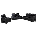 Zuma Dual Power Reclining Sofa Set