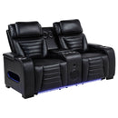 Zuma Dual Power Reclining Loveseat