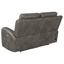 Brickston Triple Power Reclining Loveseat