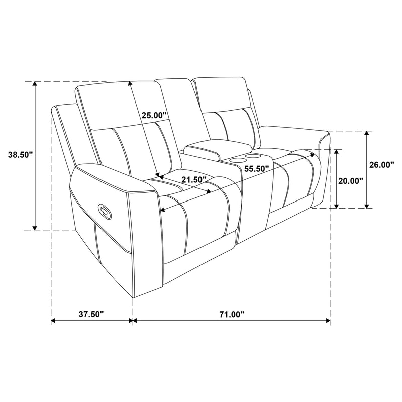 Brentwood Reclining Loveseat