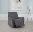 Adler Power Swivel Glider Recliner