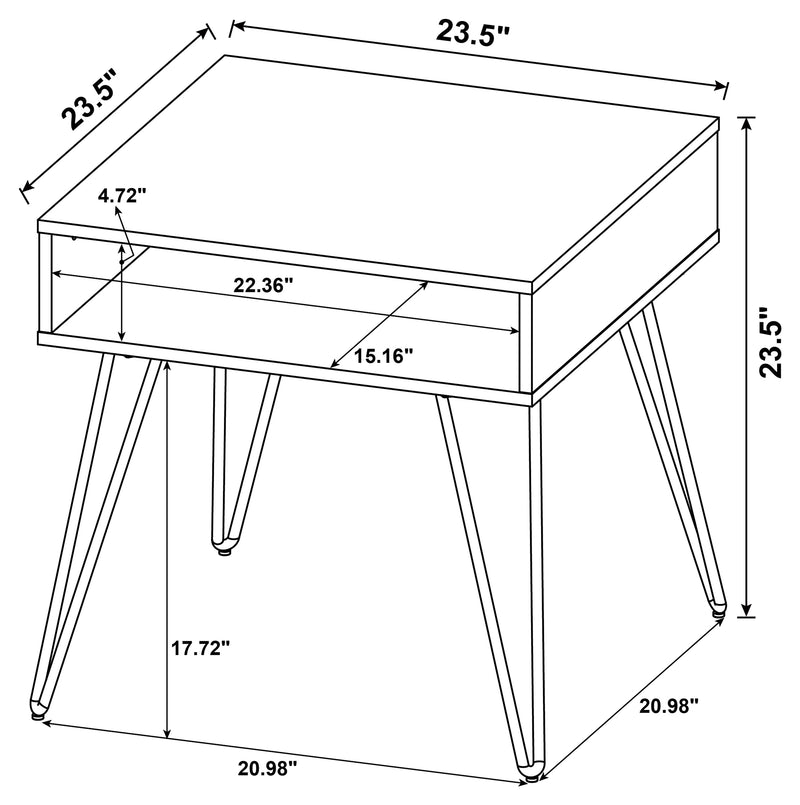 Fanning End & Side Table