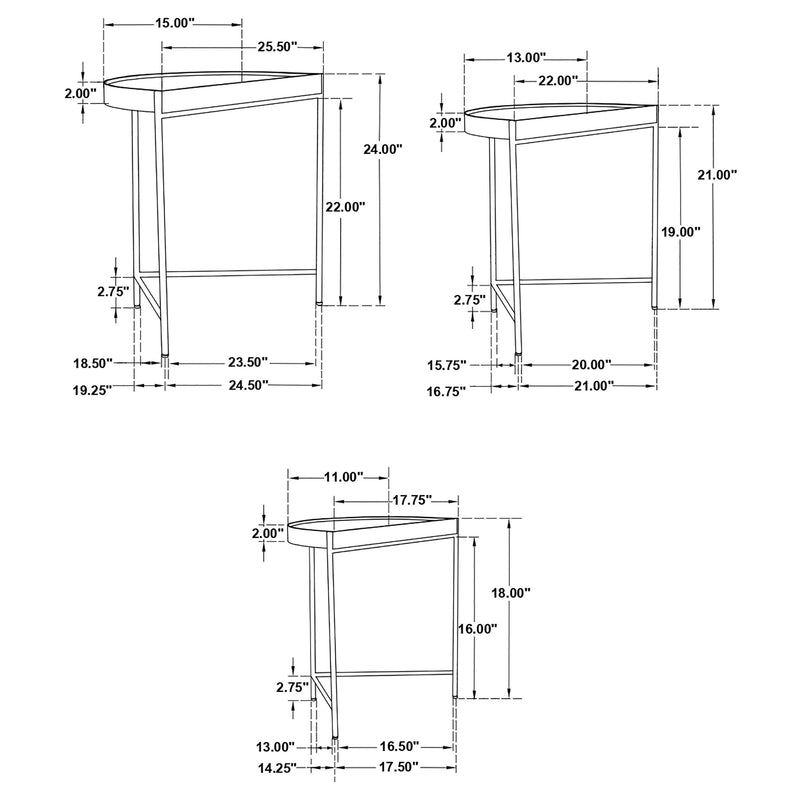 Tristen Nesting Table