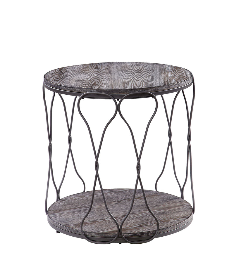 Hawdon Gray End Table