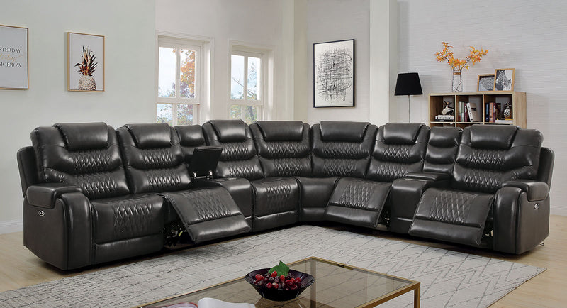 MARIAH Power Sectional + Power Recliner