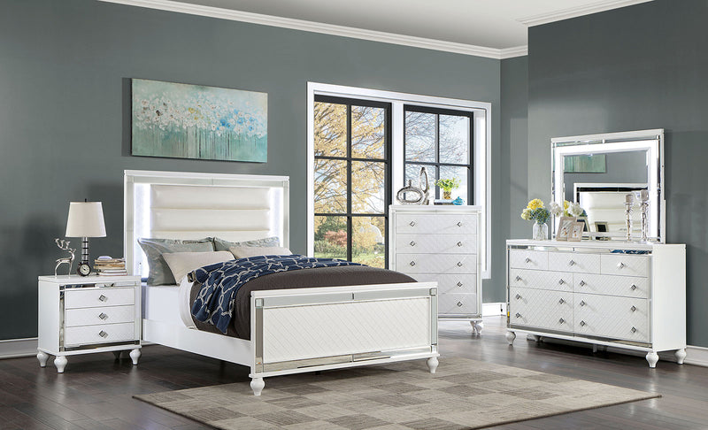 CALANDRIA 5 Pc. Queen Bedroom Set w/ 2NS