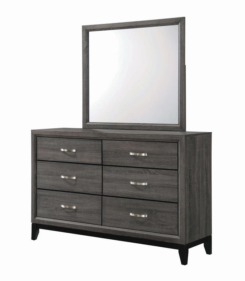 Watson Dresser Mirror Grey Oak