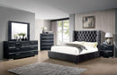 Cayla Bed Silver & Grey