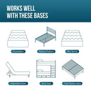 Artemisia 6" Memory Foam Mattress White