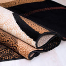 Blitar Brown Black, Brown Cream, & Gray 5' X 7' Area Rug