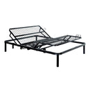 FRAMOS Black Adjustable Bed Frame - E.King