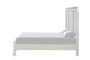 Stella Mia E.King & Queen Bed White & White
