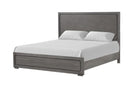 Crowthorne E.King & Queen Bed Grey & White