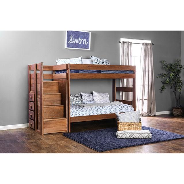 AMPELIOS T/T Bunk Bed W/ 2 Slat Kits (*Mattress Ready)