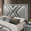Emmeline 4 & 5 Piece Queen Bedroom Set Gray & White