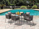 Tushari 8 Pc. Outdoor Dining Set