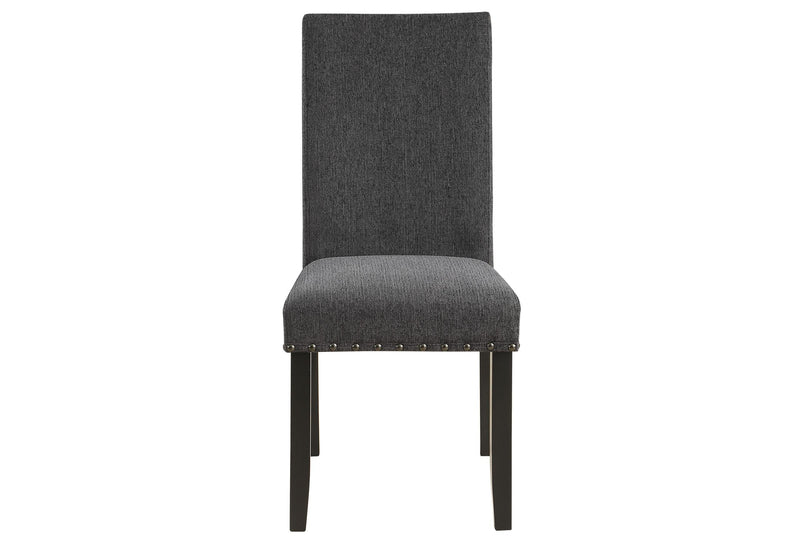 D1622 BLACK DINING CHAIR image