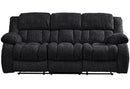 U250 EBONY RECLINING SOFA
