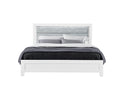 LUCCIA WHITE TWIN BED WITH LED