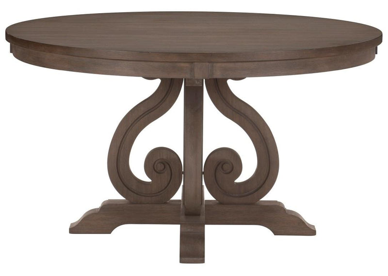 Toulon  Round Dining Table in Dark Pewter 5438-54* image