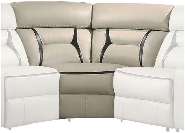 Amite 6pc Sectional Sofa in Beige