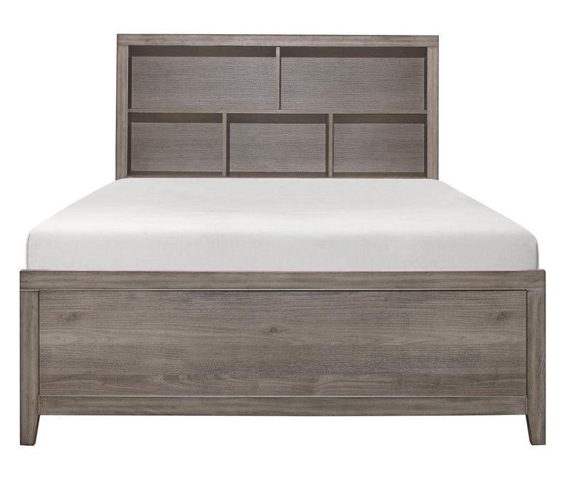 Homelegance Woodrow Twin Platform Bed in Gray 2042NBT-1*