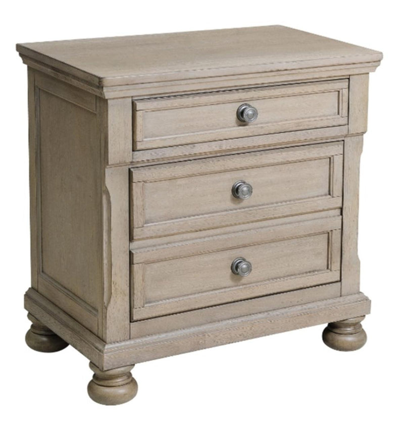 Homelegance Bethel Nightstand in Gray 2259GY-4