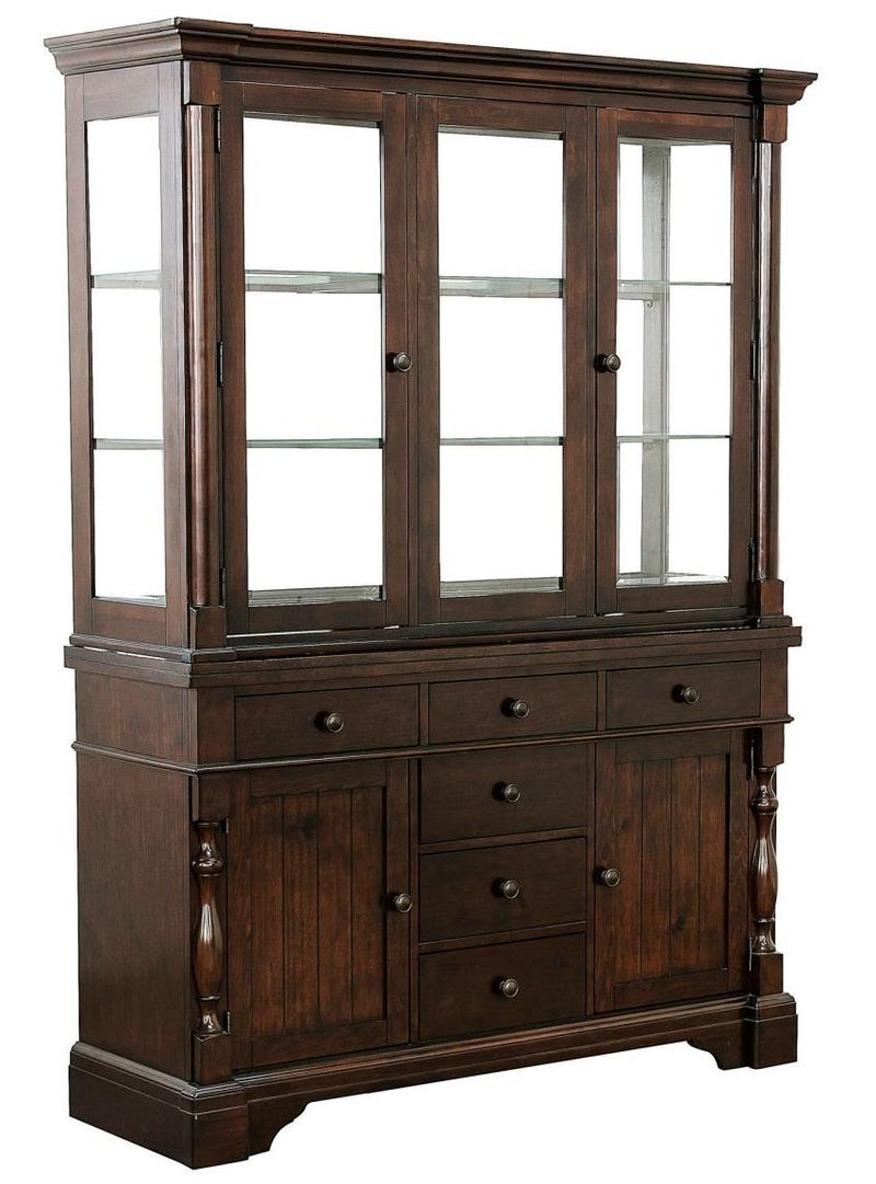 Yates Buffet and Hutch in Dark Oak 5167-50*