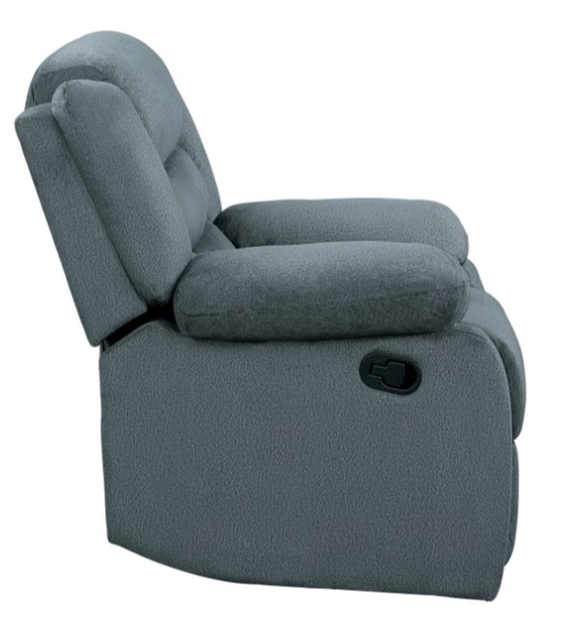 Discus Double Reclining Chair in Gray 9526GY-1