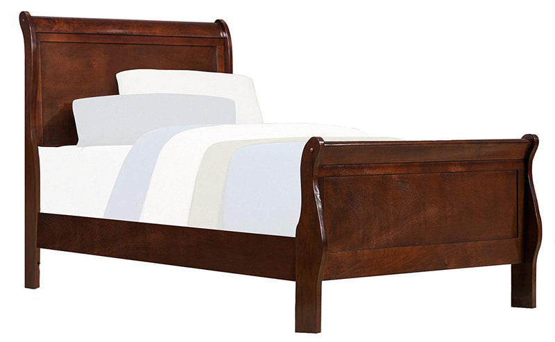 Homelegance Mayville Full Sleigh Bed in Brown Cherry 2147F-1 image